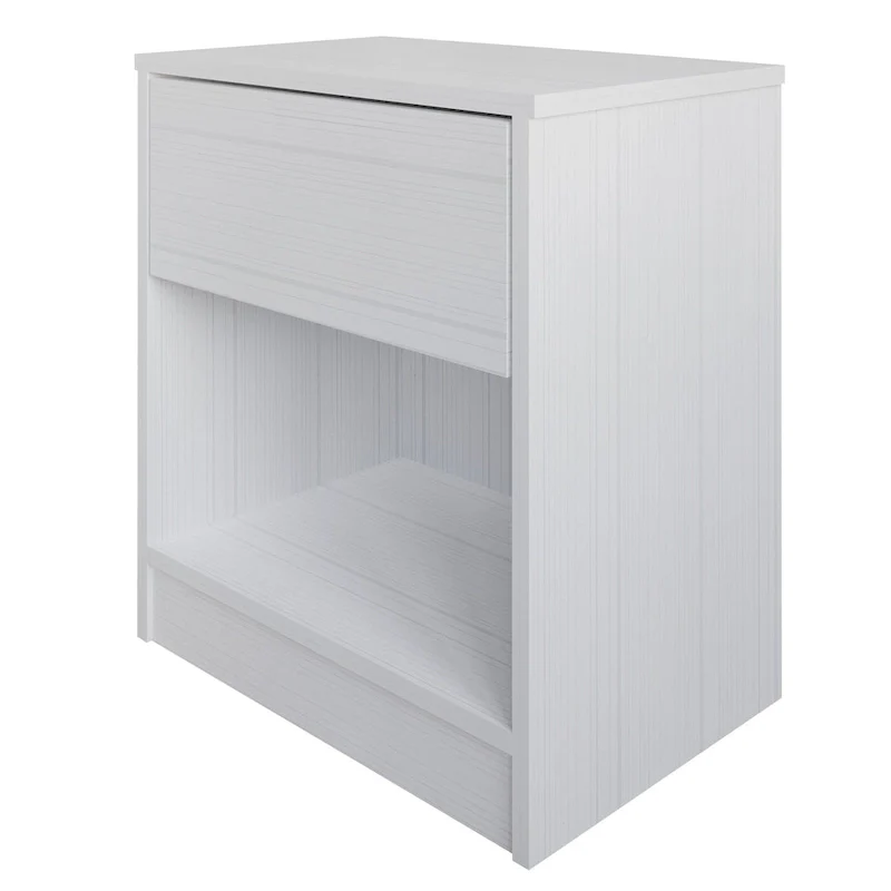 CraftPorch Simple Clean-Lines One Drawer Nightstand