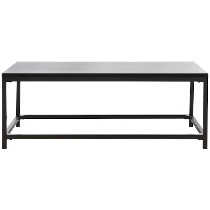 SAFAVIEH Aino Reclamined Wood Finish Coffee Table - 48 x 24 x 17.7 - 48Wx24Dx18H