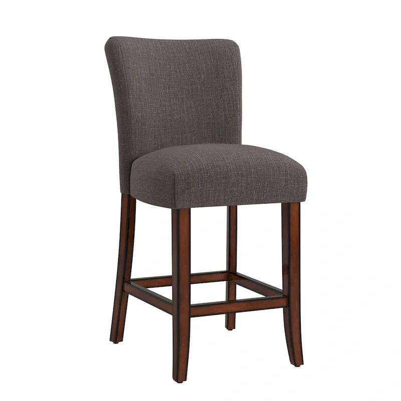 Parson Classic Linen Counter Height High Back Stools (Set of 2) by iNSPIRE Q Bold