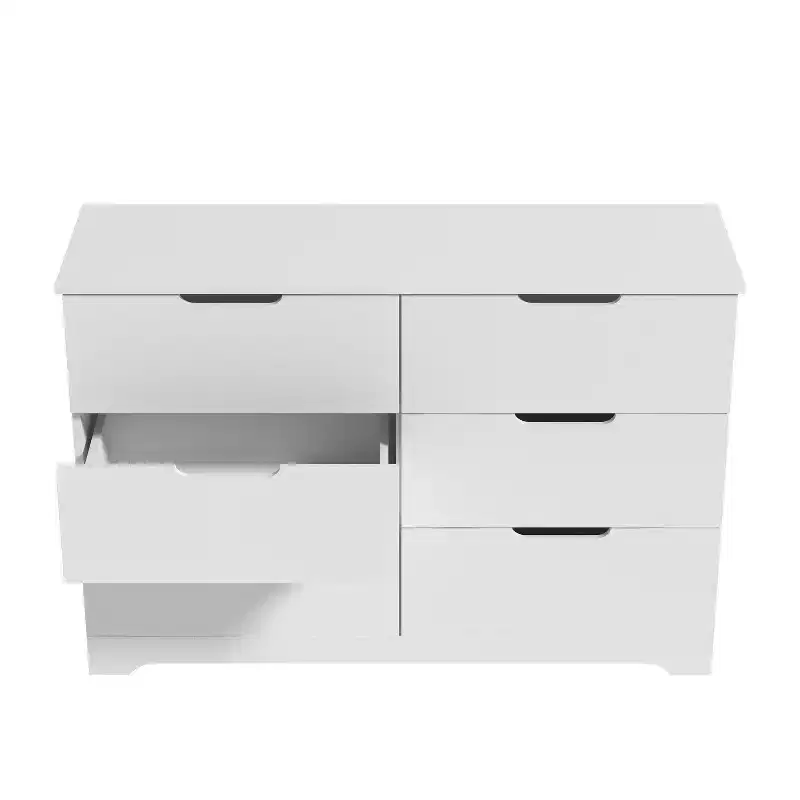Galano 6 Drawer Dresser with Manufactured Wood Construction 47 W  15.6 D  31.7 H