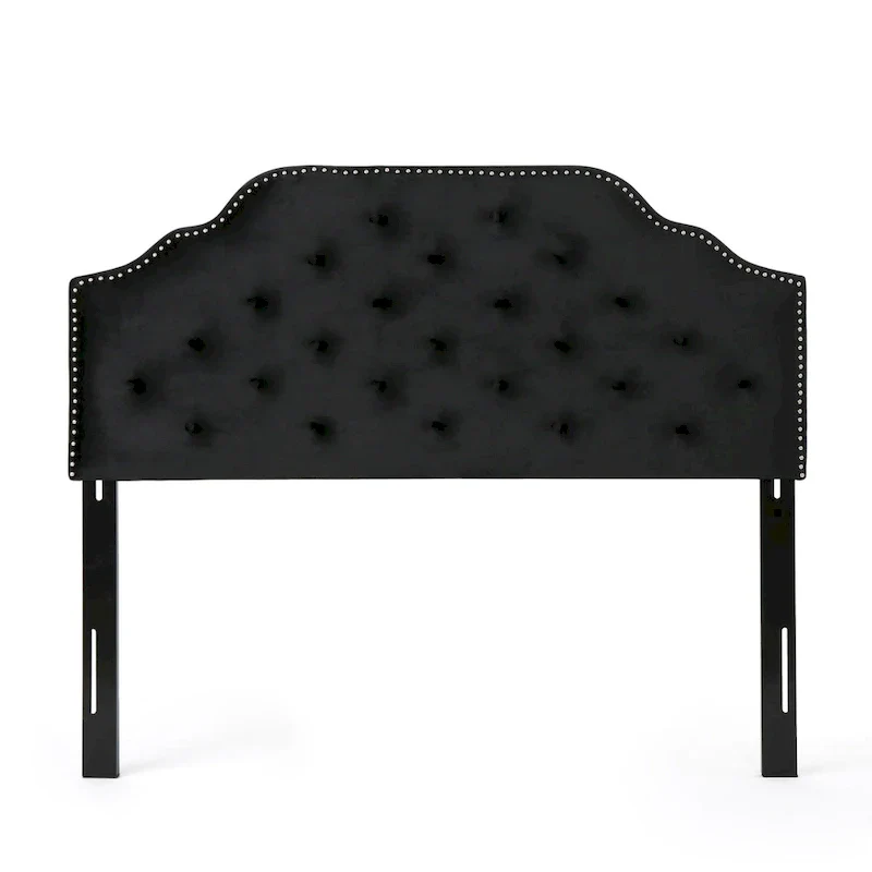 Silas Glam Velvet Full/Queen Headboard by