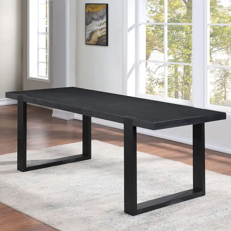 Modern Charcoal Counter Height Dining Table