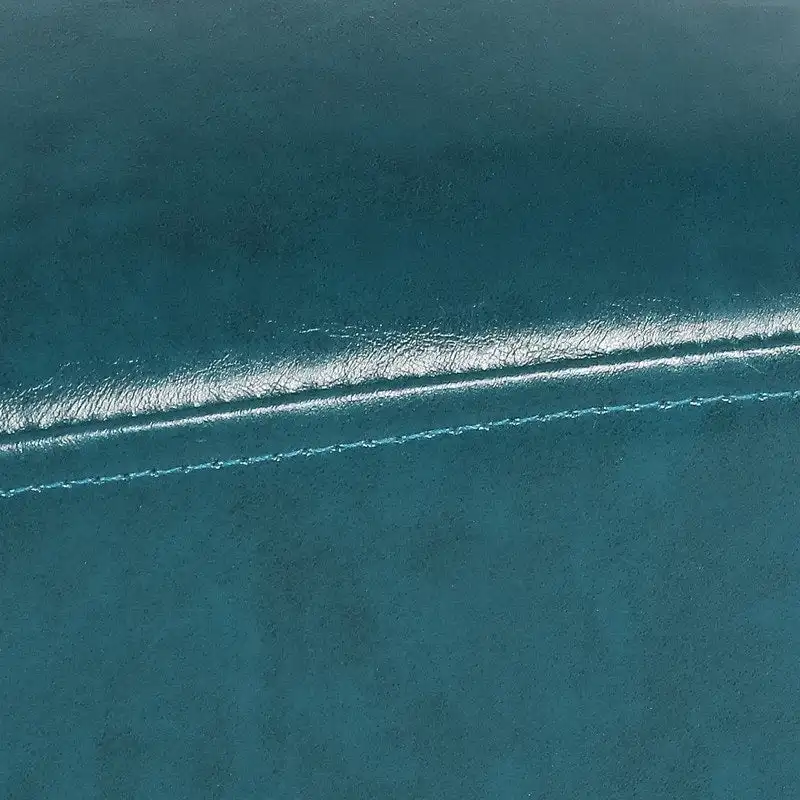 Adeco Faux Leather Ottoman Foot Rest Stool Square Padded Seat Ottoman