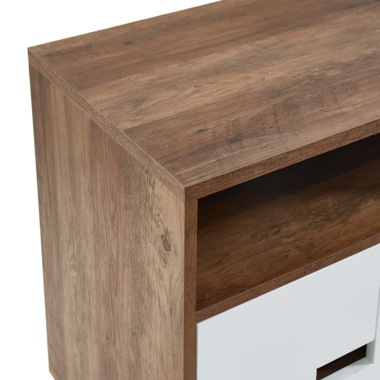 60 Wood Media Console TV Stand Classic Entertainment Center