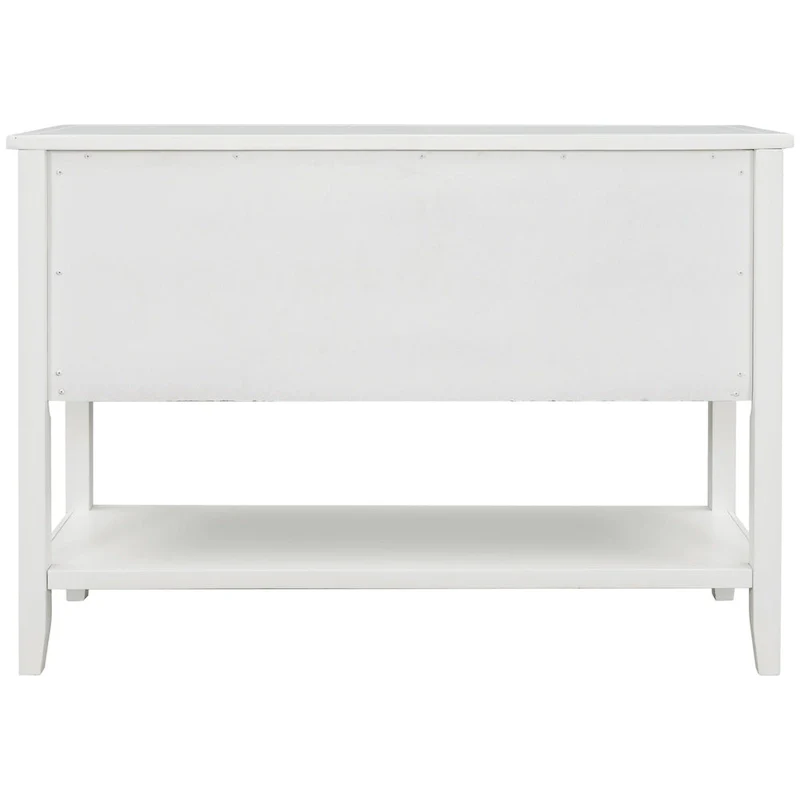 Buffet Sideboard Console Table with Bottom Shelf