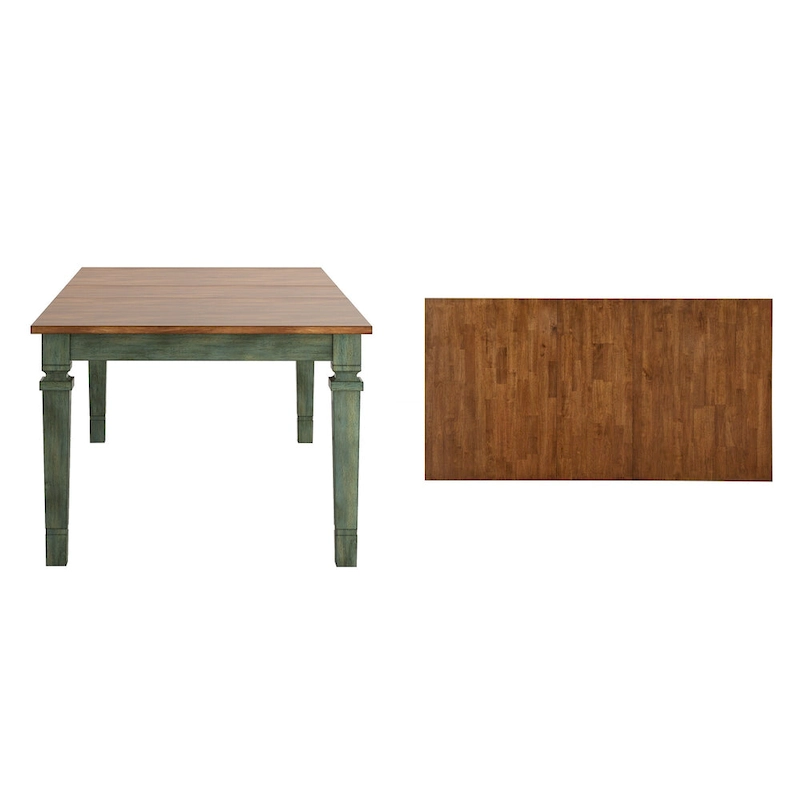 Vikos Solid Wood 64-82 Extendable Dining Table