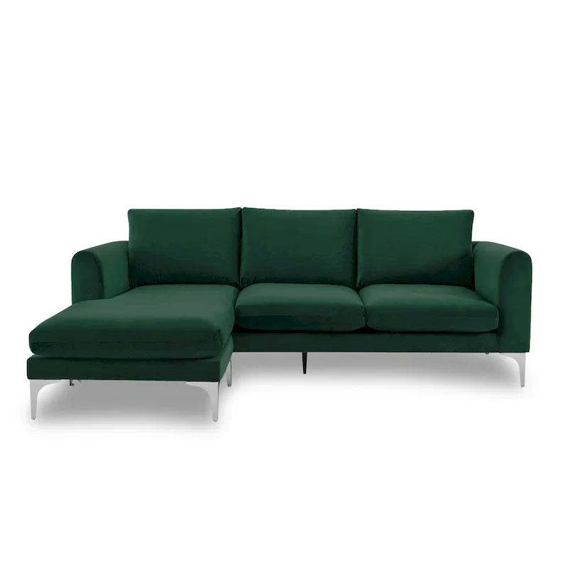 Cambridge Velvet Reversible Sectional