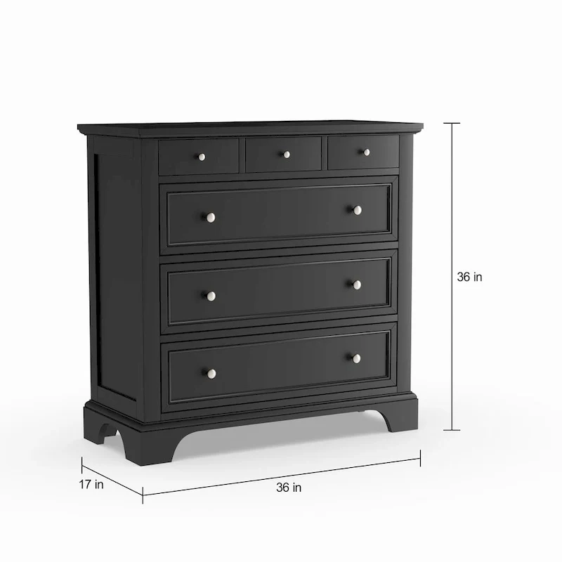 3-Piece Queen/Full Headboard Night Stand and Chest Set