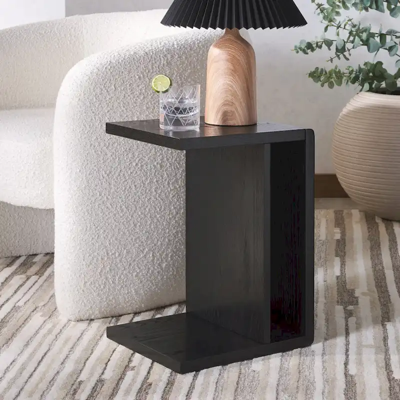 Couture Kassia Wood C Table - 14Wx13Dx20H