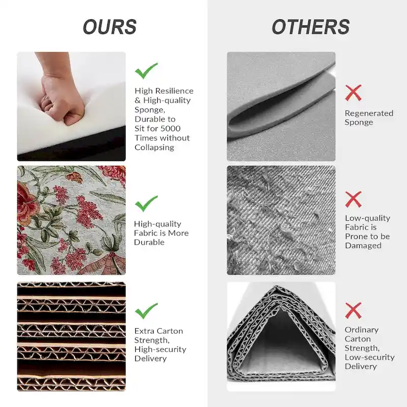 Wooden Upholstery Armchair with Nailhead Trims