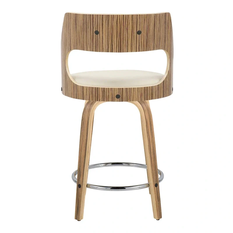 Carson Carrington Alingsas Mid-century Modern Counter Stool (Set of 2)