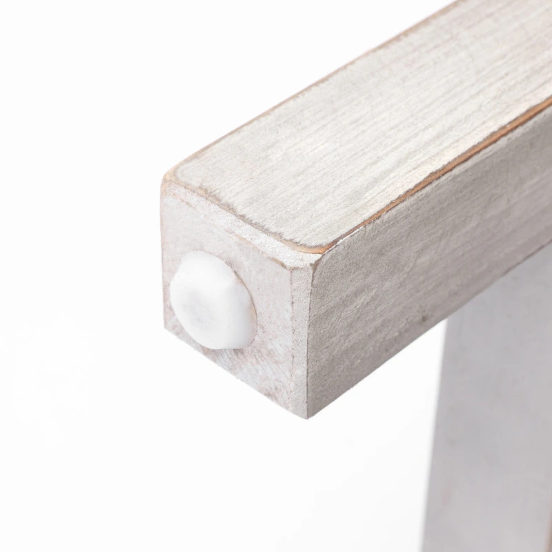 Grey Washed Wood 2-Drawer 1-Shelf Console and Entry Table - 32.7 H x 47.2 W x 13.8 D