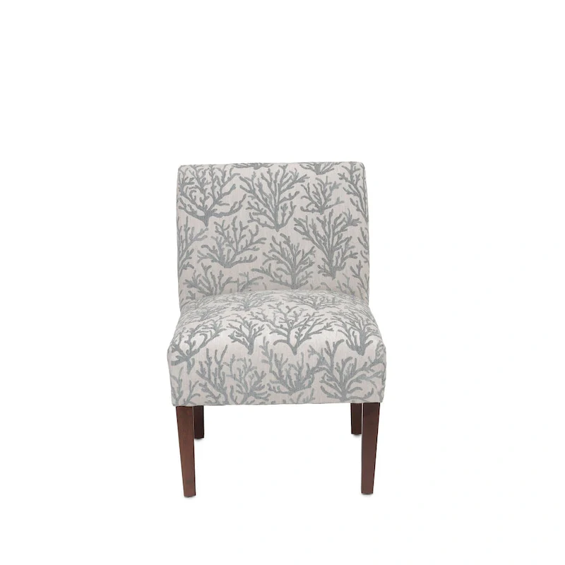 Armless Slipper Chair – Multiple Colors, Polyester, Single Seat