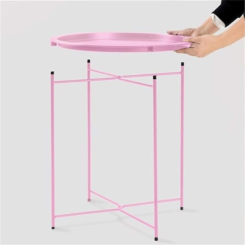 Tray Metal Side Table