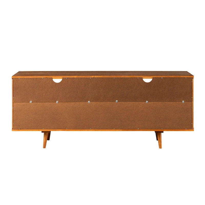 Middlebrook Alby 58-inch Mid-Century Solid Wood TV Stand