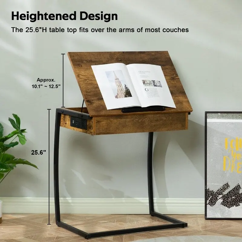 TV Tray Tables - 23.6D x 15.75W x 28.5H