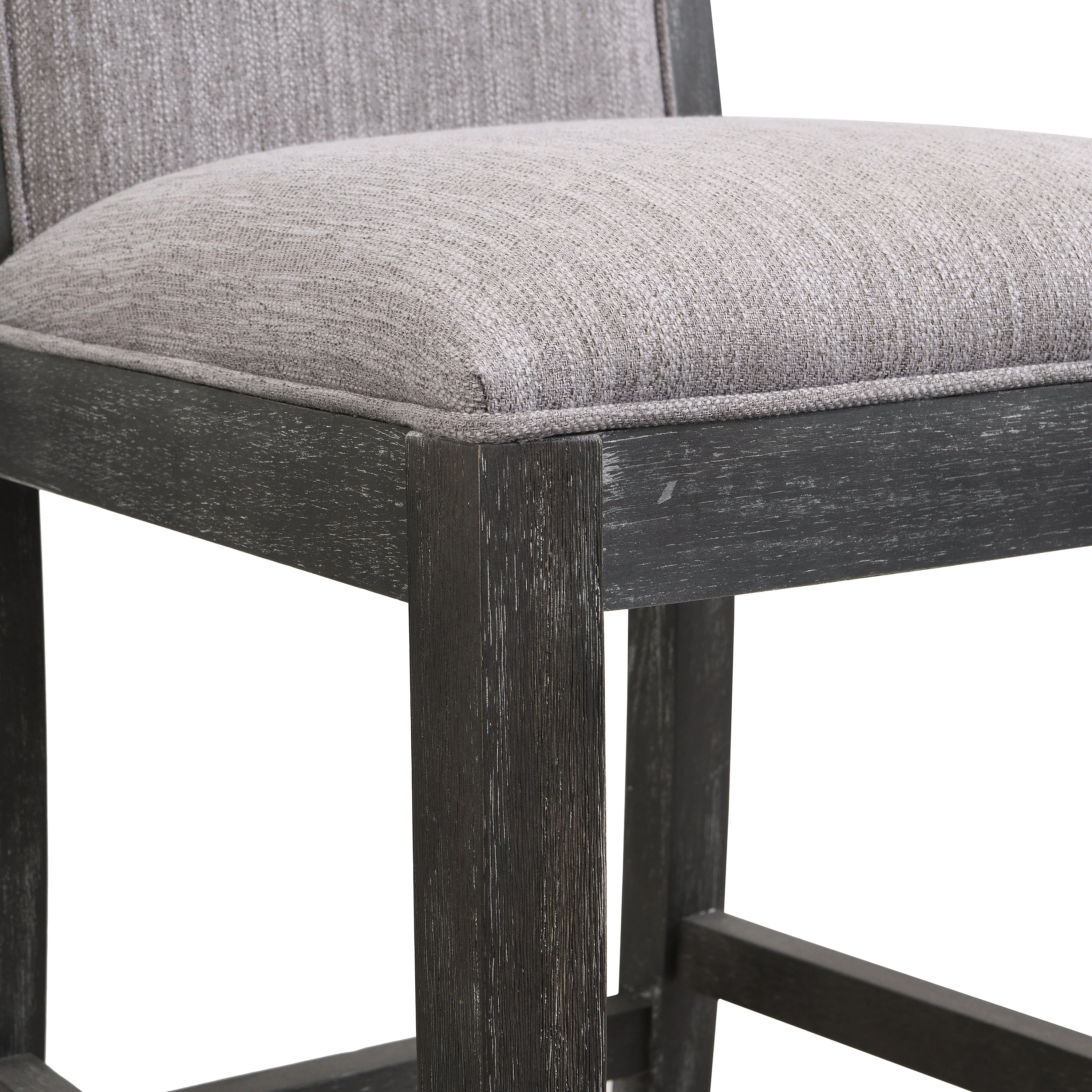 Set of 2 Mid-Century Modern Counter Stools