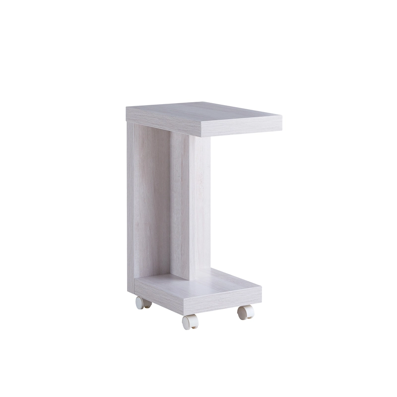 Otis Modern Mobile 18-inch 1-Shelf Side Table by Furniture of America