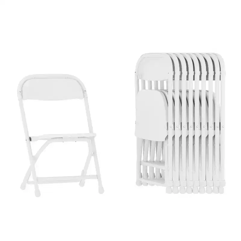 Flash Furniture 10 Pack Kids Plastic Folding Chair