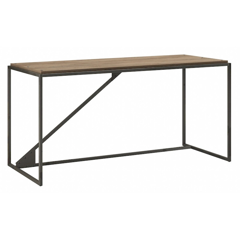 Bush Furniture Refinery 62W Industrial Desk, Large Home Office Desk
