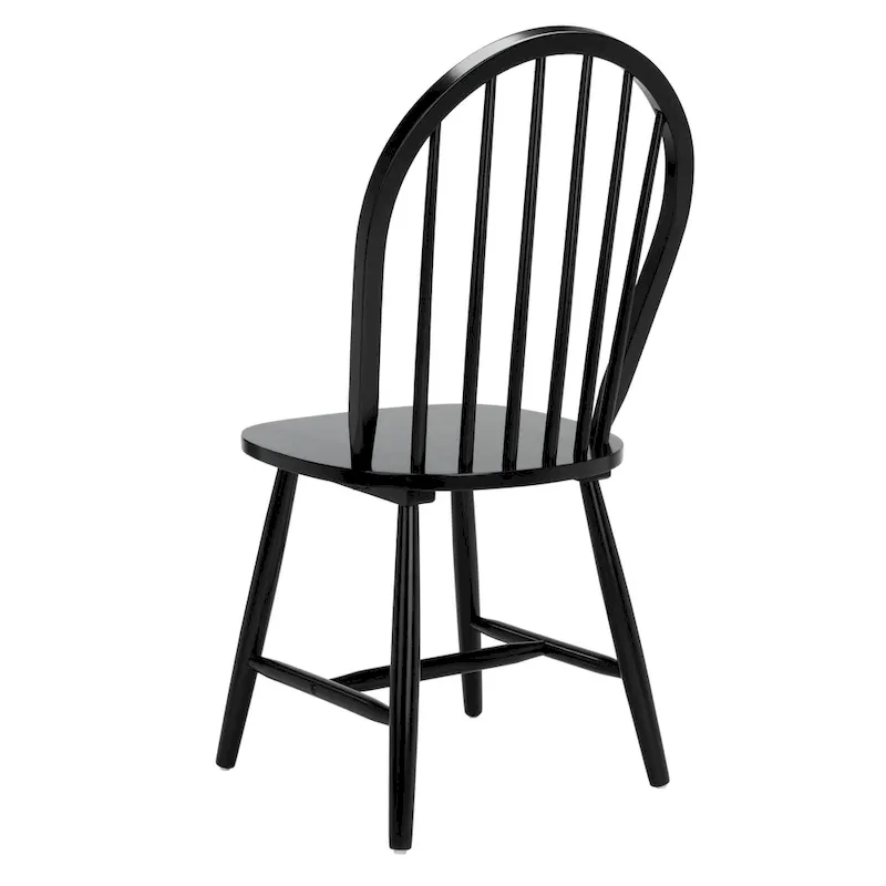 SAFAVIEH Delcie Spindle Oval Back Dining Chair (Set of 2) - 17.9  x 19.7  x 37  - 18Wx20Dx37H