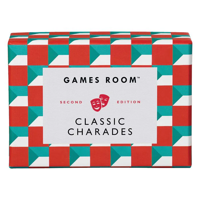 Games Room Classic Charades Quiz Multi-Coloured 13x9x5.5cm