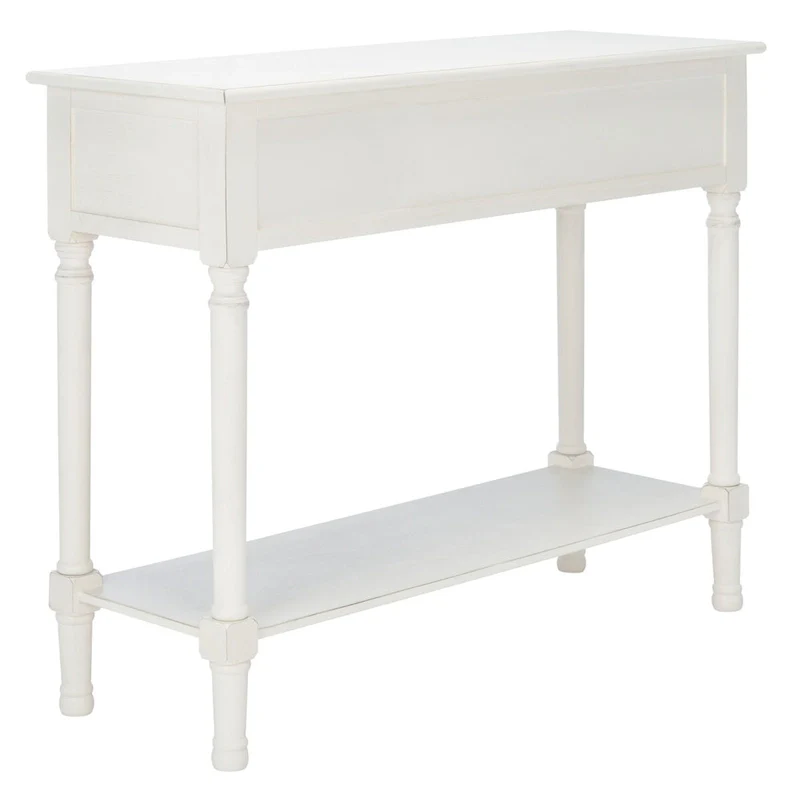 SAFAVIEH Lucetta 2-Drawer Console Table - 35.5 W x 13 L x 29.5 H - 36Wx13Dx30H