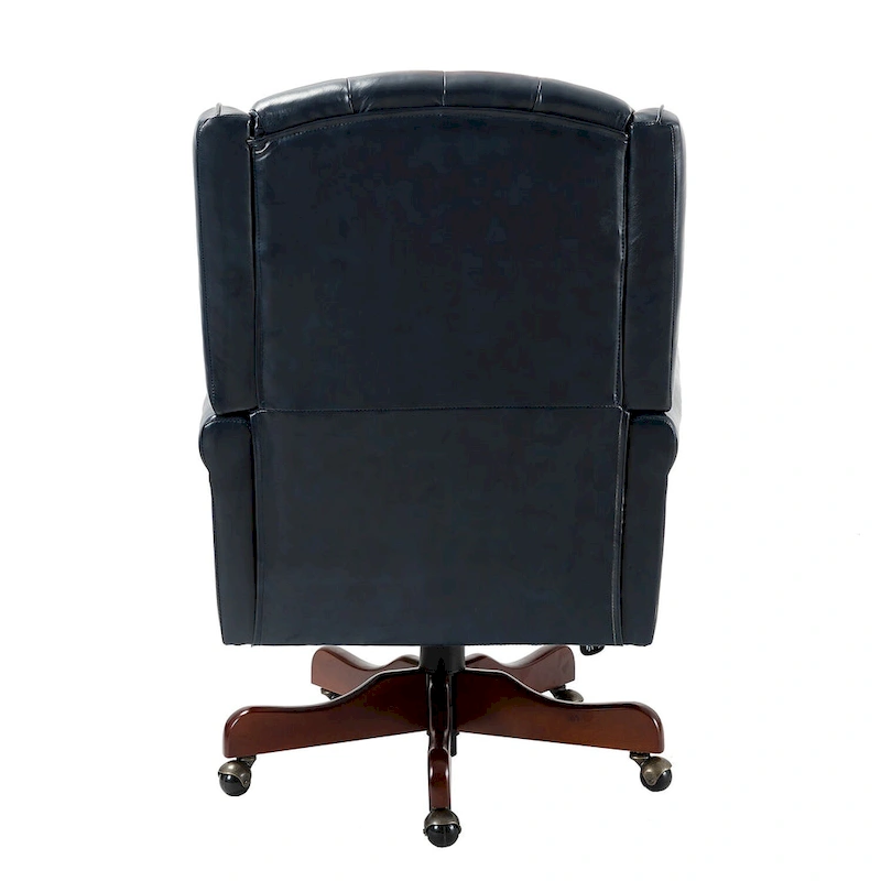 Maximiliano Modern Swivel Executive Chair with Tufted Back by HULALA HOME