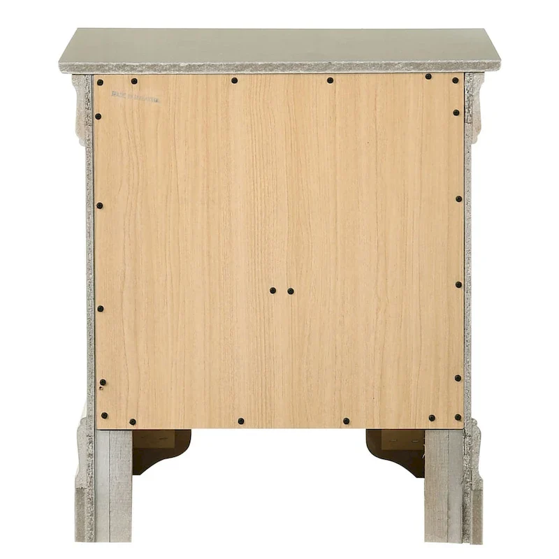 Louis Phillipe 2-drawer Wooden Nightstand