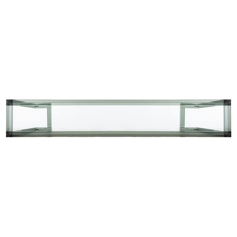 SAFAVIEH Couture Camryn Acrylic Console Table - Clear - 60 W x 10 L x 30 H - 52Wx10Dx30H