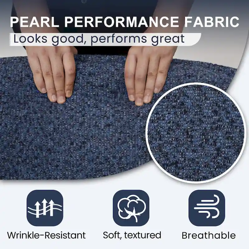 Fully Assembled Upholstered Swivel Barrel Chair