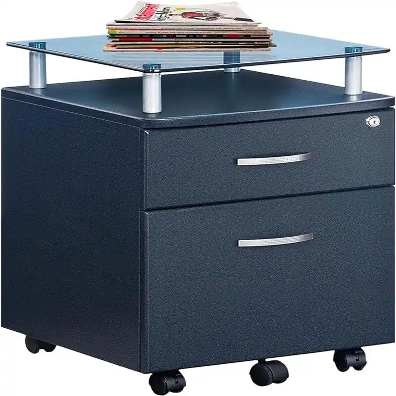 Rolling File Cabinet - 17.5D x 15.75W x 24H