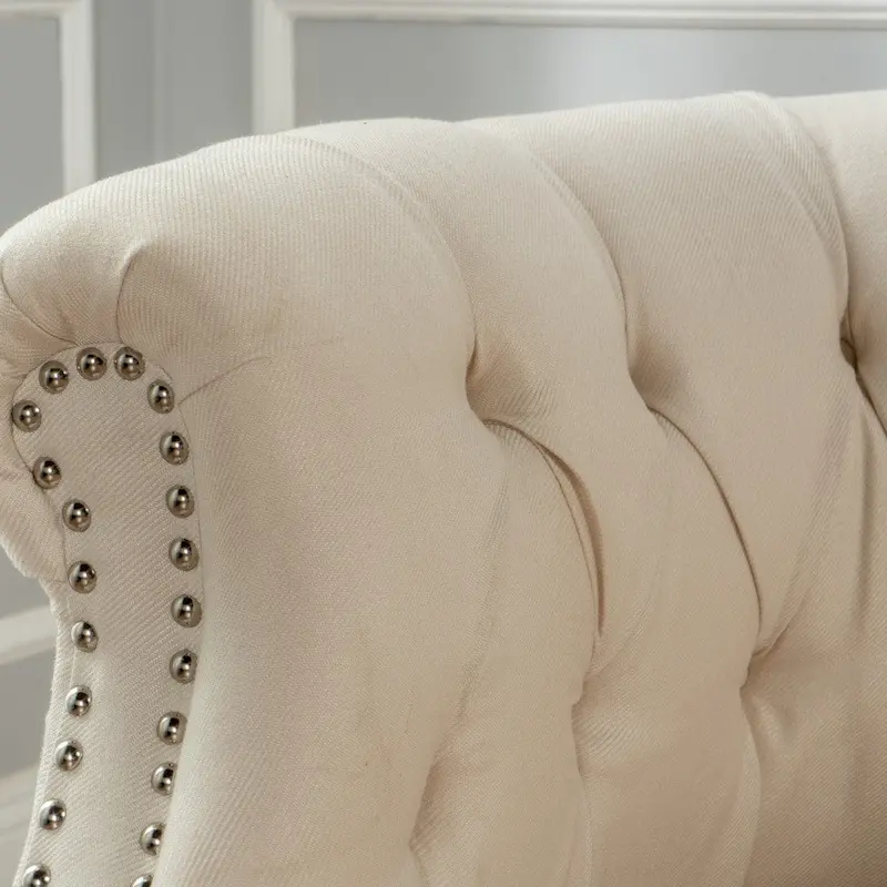 Akira Tufted Fabric Club Chair by Christopher Knight Home