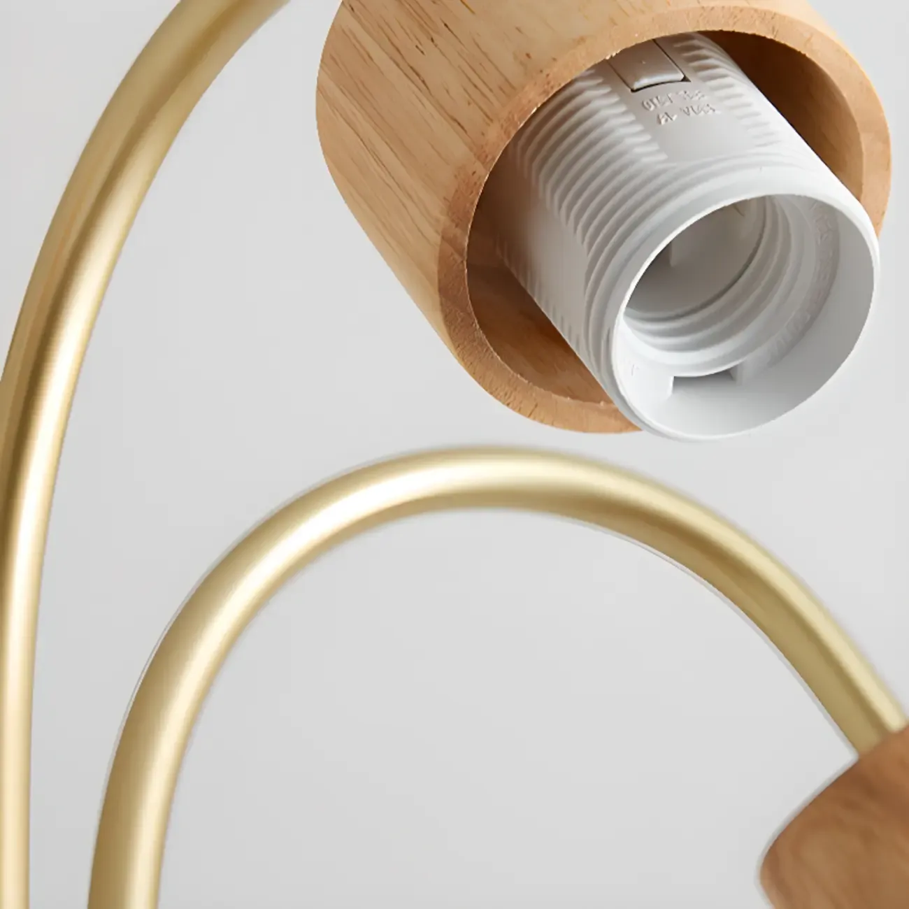 Modern Adjustable White Chandelier with Glass Shades