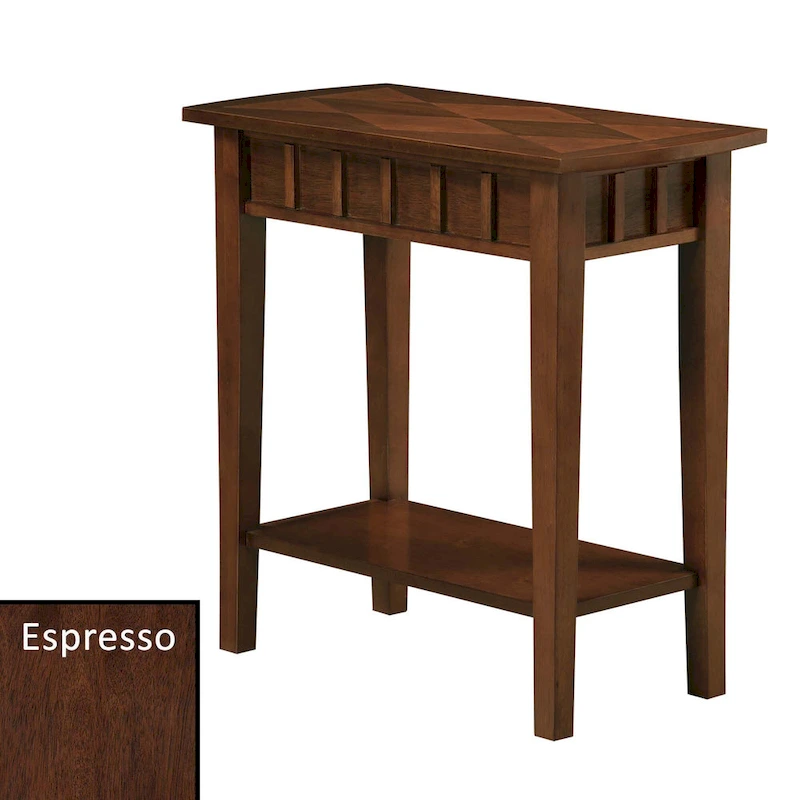 Convenience Concepts Dennis End Table with Shelf