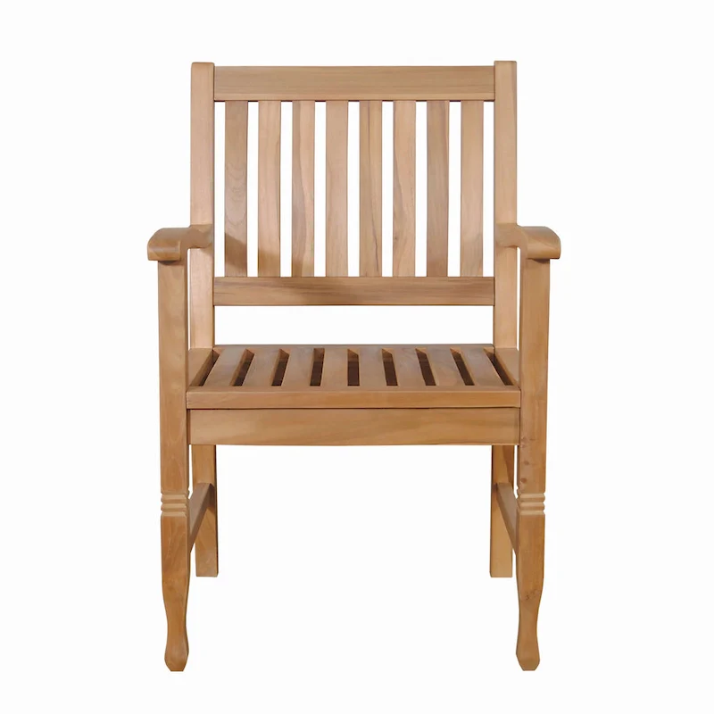 Rockford Teak Outdoor Dining Chair - N/A