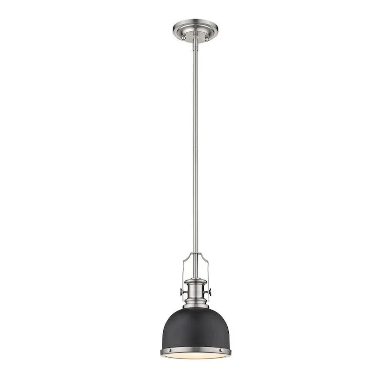 Z-Lite Melange Single Light 8  Wide Pendant