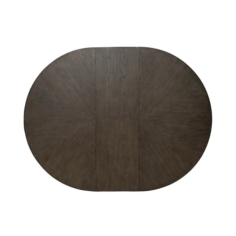 Cascade Falls Satin Espresso 5 Piece Pedestal Table Set with Chairs