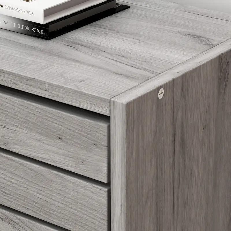 2-Drawer Shoe Cabinet, Fold-Out Drawers, Waterproof MDF, 8-12 Pairs, 22.4