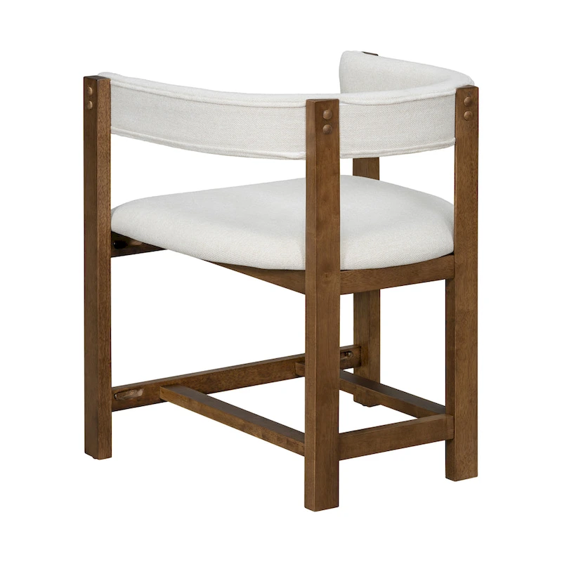 Christopher Knight Home - Bennett Elegant Barrel-Back Dining Armchair Set of 2