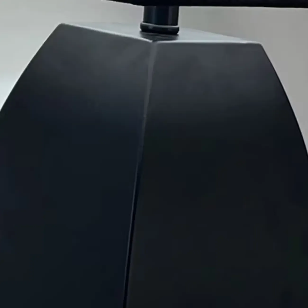 Modern Black Metal LED Table Lamp with Dome Shade