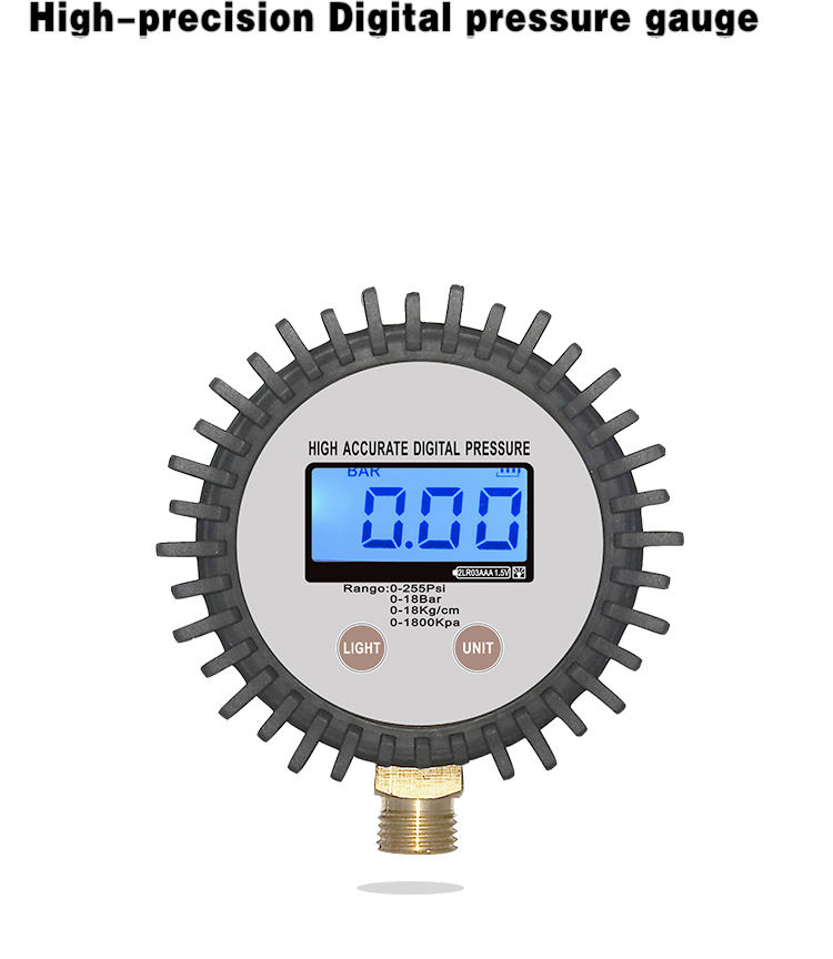 SEAPENG DP-703 Industrial Digital Tire Inflator, 5-220 PSI for cars, trucks, RVs and garages