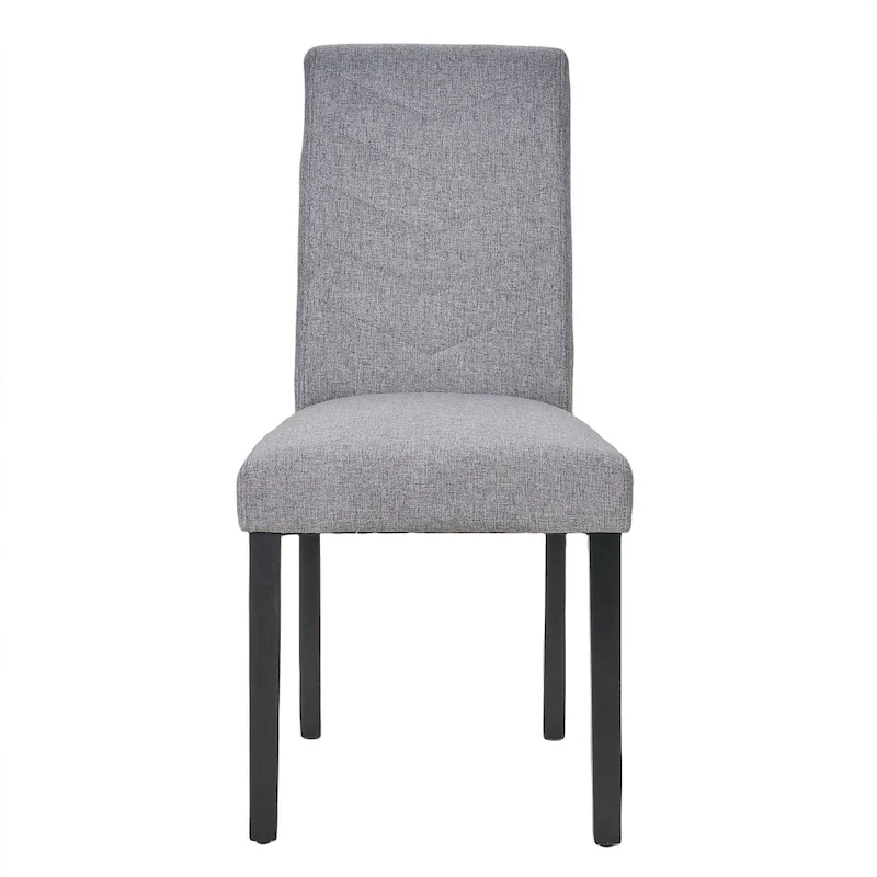 VECELO Upholstered Dining Chairs Set of 6 Parson Classic Upholstered Dining Chair,Modern 37 Parson Chairs