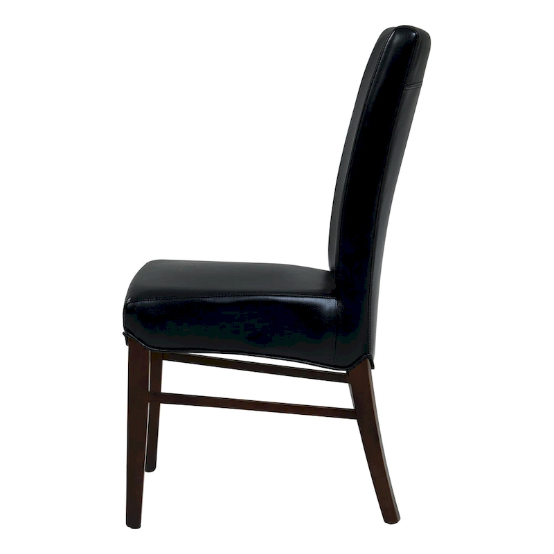 Milton Bonded Leather Dining Chairs (Set of 2) - na