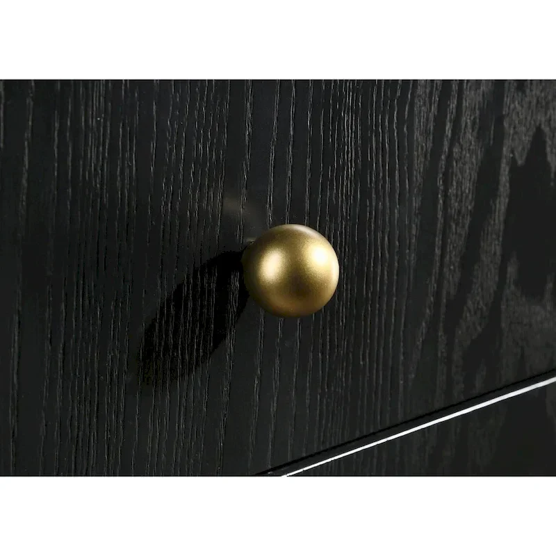 Anser Black and Grey 4-piece Bedroom Set