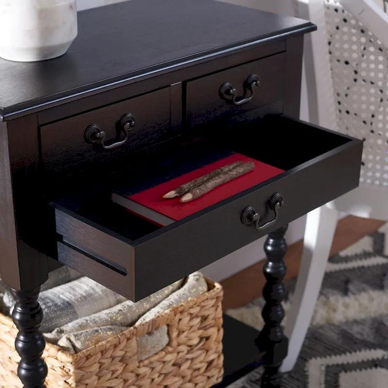 SAFAVIEH Ivie 3-Drawer Console Table - 23.5 W x 13 L x 29.5 H - 23.5 W x 13 L x 29.5 H - 24Wx13Dx30H