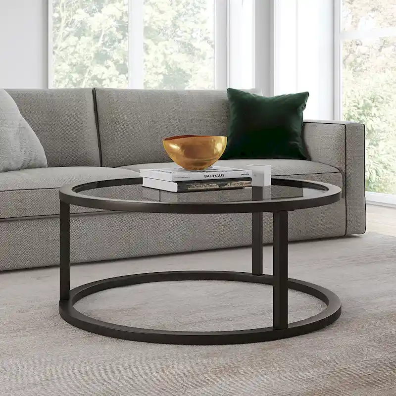 Round Metal Coffee Table