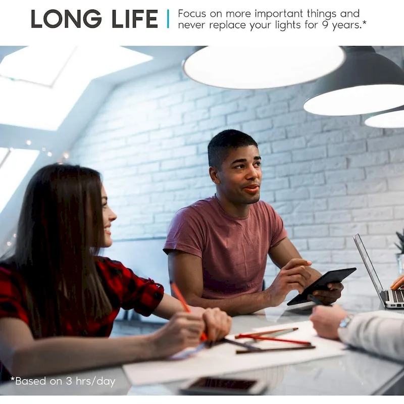 Luxrite A15 LED Light Bulb, 40W Equivalent, Dimmable, 600 Lumens, Enclosed Fixture Rated, Energy Star, E26 Base (4 Pack)