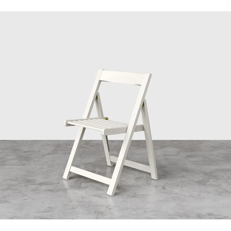 Stateside Wood Weather Resistant Outdoor Chair with Compact Folding Set of 2