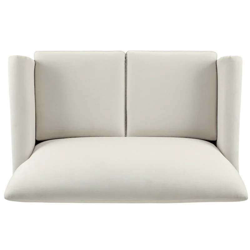 Uptown Modern Cushion Back Loveseat by iNSPIRE Q Classic
